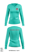 Mountain Canine Corps 20262293 Women's Long Sleeve V-neck Shirt - 1