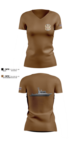 Womens Short Sleeve Vneck Shirt, Marine Patrol Unit, , Teamtime, Team time, sublimation, custom sports apparel, team uniforms, spirit wear, spiritwear, sports uniforms, custom shirts, team store, custom team store, fundraiser sports, apparel fundraiser