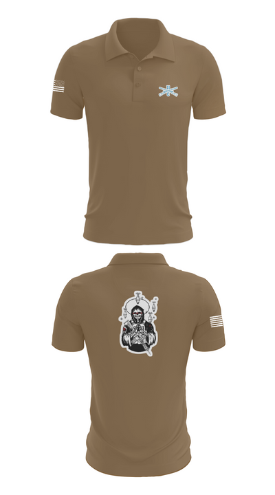 HHC Mortars 63835758 Short Sleeve Performance Polo - 7