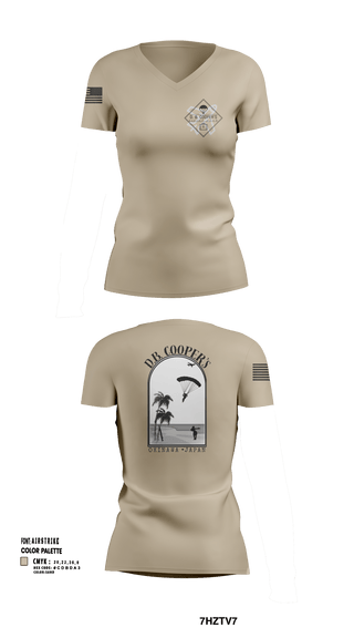 Womens Short Sleeve Vneck Shirt, D.B. Coopers, , Teamtime, Team time, sublimation, custom sports apparel, team uniforms, spirit wear, spiritwear, sports uniforms, custom shirts, team store, custom team store, fundraiser sports, apparel fundraiser