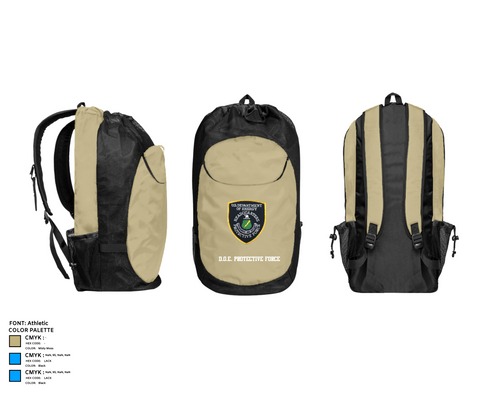 Gear Bag, D.O.E. Protective Force, , Teamtime, Team time, sublimation, custom sports apparel, team uniforms, spirit wear, spiritwear, sports uniforms, custom shirts, team store, custom team store, fundraiser sports, apparel fundraiser