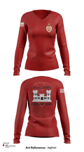 3 EN BN 81320944 Women's Long Sleeve V-neck Shirt - 103