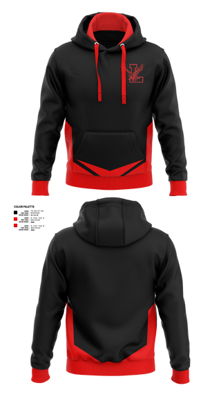 Hoodie, Lowville Academy High School Lacrosse, Men's Lacrosse, Teamtime, Team time, sublimation, custom sports apparel, team uniforms, spirit wear, spiritwear, sports uniforms, custom shirts, team store, custom team store, fundraiser sports, apparel fundraiser