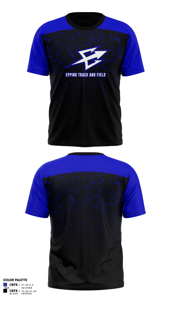 Short Sleeve Performance Shirt, Epping Track and Field, Track & Field, Teamtime, Team time, sublimation, custom sports apparel, team uniforms, spirit wear, spiritwear, sports uniforms, custom shirts, team store, custom team store, fundraiser sports, apparel fundraiser