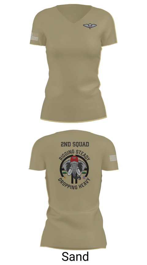 Womens Short Sleeve Vneck Shirt, Echo Company, , Teamtime, Team time, sublimation, custom sports apparel, team uniforms, spirit wear, spiritwear, sports uniforms, custom shirts, team store, custom team store, fundraiser sports, apparel fundraiser