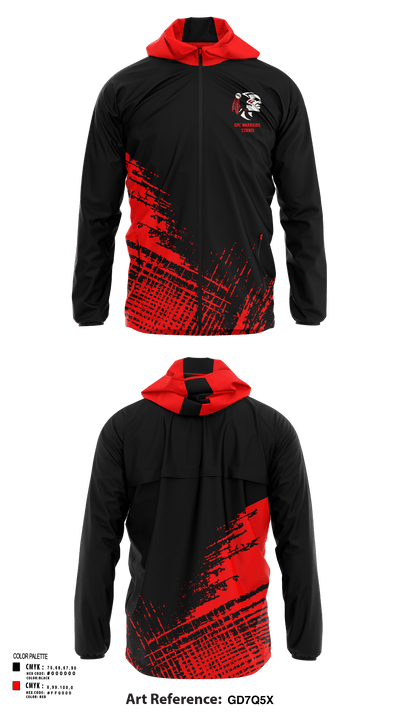 EPC Warriors Tennis 18527481 Windbreaker - 52