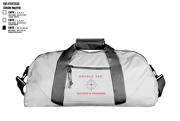Duffle Bag, Double Tap Tactics, , Teamtime, Team time, sublimation, custom sports apparel, team uniforms, spirit wear, spiritwear, sports uniforms, custom shirts, team store, custom team store, fundraiser sports, apparel fundraiser