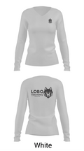 Lobo Training Group 12669581 Women's Long Sleeve V-neck Shirt - 16