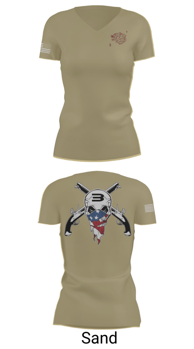 Special Boat Team 22 73434098 Women's Short Sleeve V-neck Shirt - 84