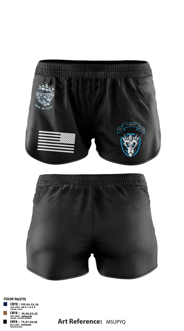 Ranger Panties, HQ, 95th CM CO, Army, Teamtime, Team time, sublimation, custom sports apparel, team uniforms, spirit wear, spiritwear, sports uniforms, custom shirts, team store, custom team store, fundraiser sports, apparel fundraiser