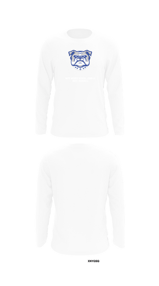 Long Sleeve Performance Shirt, Bate Middle School (John W. Bate) Baseball, Baseball, Teamtime, Team time, sublimation, custom sports apparel, team uniforms, spirit wear, spiritwear, sports uniforms, custom shirts, team store, custom team store, fundraiser sports, apparel fundraiser