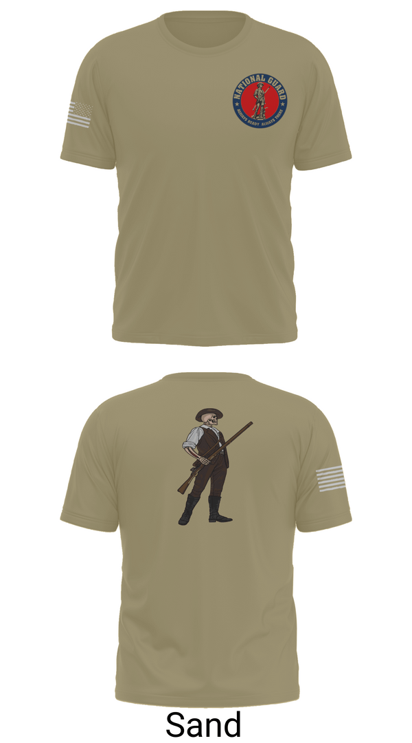 Old School Cotton Feel Shirt, , National Guard, Teamtime, Team time, sublimation, custom sports apparel, team uniforms, spirit wear, spiritwear, sports uniforms, custom shirts, team store, custom team store, fundraiser sports, apparel fundraiser