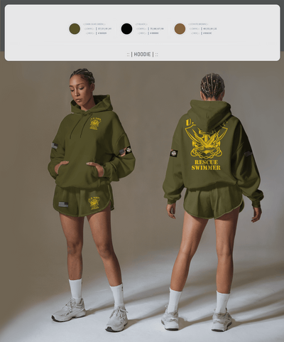 Aircrew Rescue Swimmer 89719017 Hoodie - 4