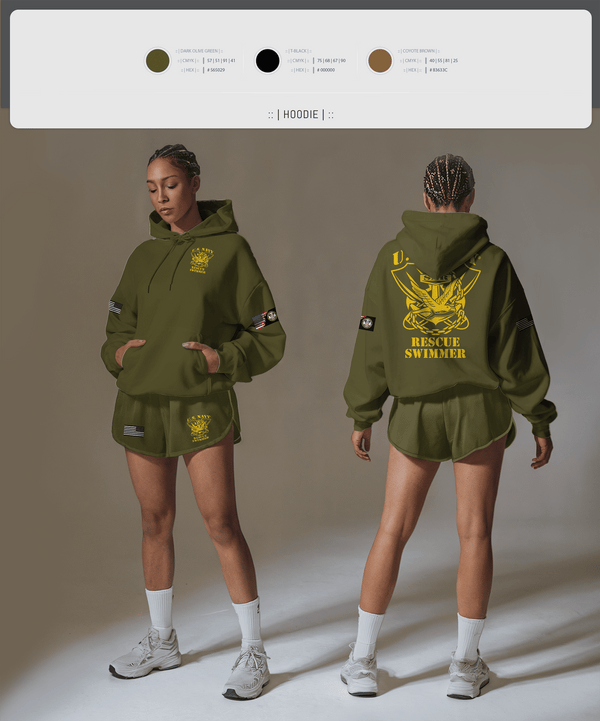 Hoodie, Aircrew Rescue Swimmer, , Teamtime, Team time, sublimation, custom sports apparel, team uniforms, spirit wear, spiritwear, sports uniforms, custom shirts, team store, custom team store, fundraiser sports, apparel fundraiser
