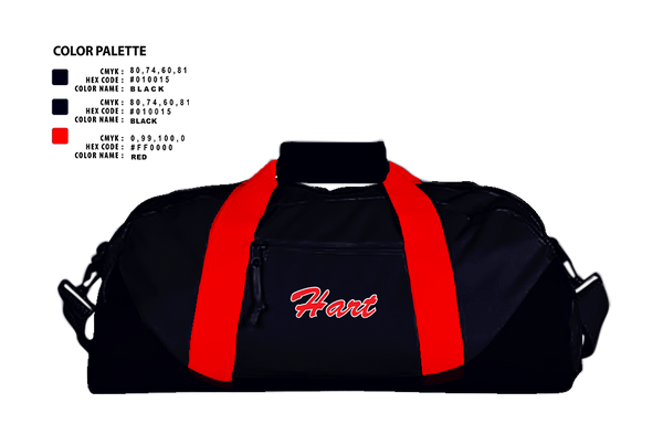Duffle Bag, William S Hart Baseball and Softball, Baseball, Teamtime, Team time, sublimation, custom sports apparel, team uniforms, spirit wear, spiritwear, sports uniforms, custom shirts, team store, custom team store, fundraiser sports, apparel fundraiser