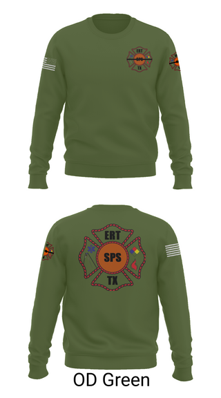 Crew Neck Sweatshirt, Plant X ERT, , Teamtime, Team time, sublimation, custom sports apparel, team uniforms, spirit wear, spiritwear, sports uniforms, custom shirts, team store, custom team store, fundraiser sports, apparel fundraiser
