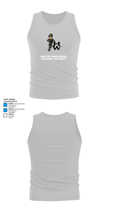 Hamilton-Wenham Regional High School Field Hockey 66724276 Tank Top - 13