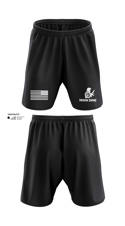 Modern Sword 87973299 Athletic Shorts With Pockets - 1