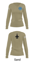 169th Maintenance Squadron 8743649 Women's Long Sleeve V-neck Shirt - 97