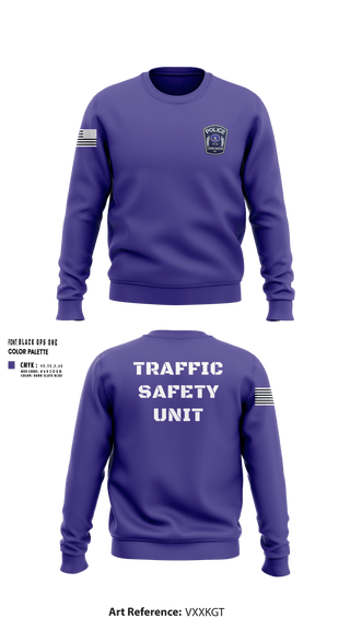 Crew Neck Sweatshirt, Traffic Safety Unit, , Teamtime, Team time, sublimation, custom sports apparel, team uniforms, spirit wear, spiritwear, sports uniforms, custom shirts, team store, custom team store, fundraiser sports, apparel fundraiser