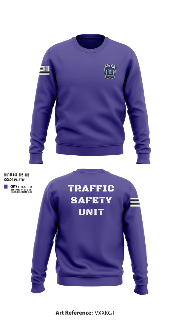 Crew Neck Sweatshirt, Traffic Safety Unit, , Teamtime, Team time, sublimation, custom sports apparel, team uniforms, spirit wear, spiritwear, sports uniforms, custom shirts, team store, custom team store, fundraiser sports, apparel fundraiser