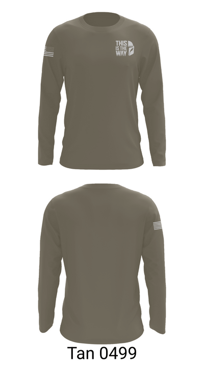 602nd Trans Det 75449921 Long Sleeve Performance Shirt 66