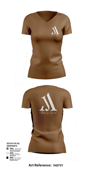 Womens Short Sleeve Vneck Shirt, A&J, , Teamtime, Team time, sublimation, custom sports apparel, team uniforms, spirit wear, spiritwear, sports uniforms, custom shirts, team store, custom team store, fundraiser sports, apparel fundraiser