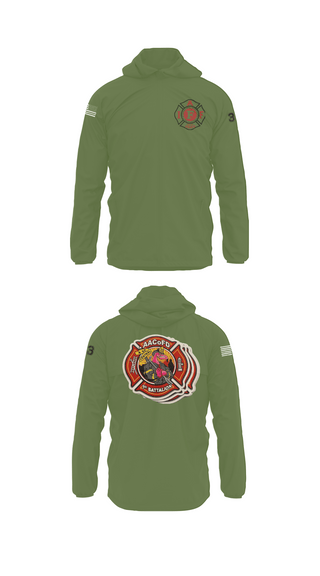 Windbreaker, Glen Burnie, Fire Department, Teamtime, Team time, sublimation, custom sports apparel, team uniforms, spirit wear, spiritwear, sports uniforms, custom shirts, team store, custom team store, fundraiser sports, apparel fundraiser