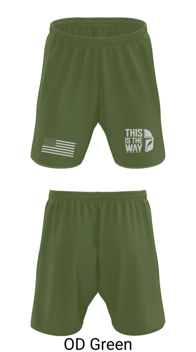 602nd Trans Det 75449921 Athletic Shorts With Pockets - 49