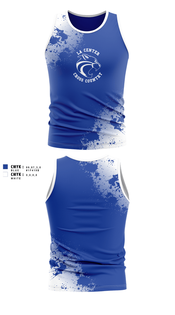 Tank Top, La Center Cross Country, Cross Country, Teamtime, Team time, sublimation, custom sports apparel, team uniforms, spirit wear, spiritwear, sports uniforms, custom shirts, team store, custom team store, fundraiser sports, apparel fundraiser
