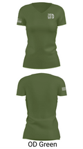 602nd Trans Det 75449921 Women's Short Sleeve V-neck Shirt - 48