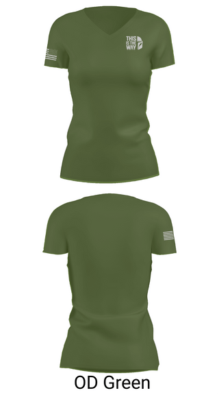 Womens Short Sleeve Vneck Shirt, 602nd Trans Det, , Teamtime, Team time, sublimation, custom sports apparel, team uniforms, spirit wear, spiritwear, sports uniforms, custom shirts, team store, custom team store, fundraiser sports, apparel fundraiser