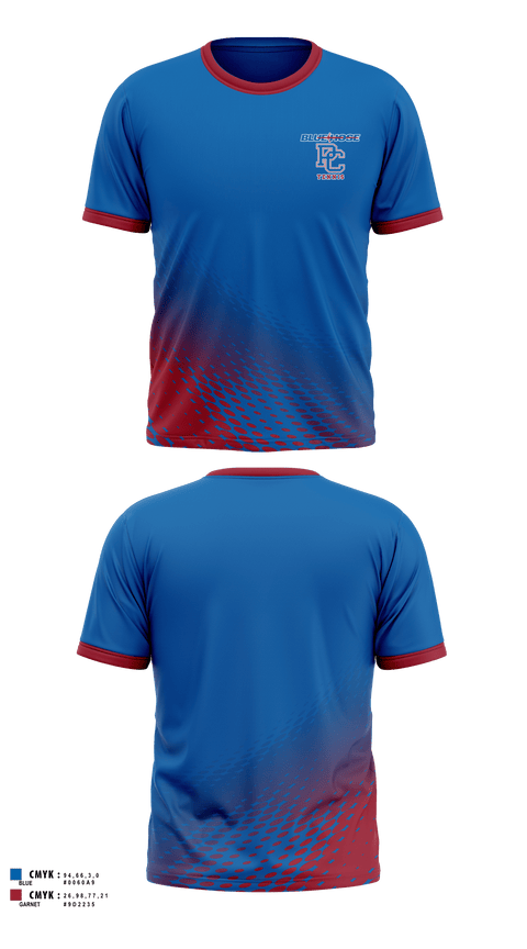 Short Sleeve Performance Shirt, Presbyterian College Men's Tennis, Tennis, Teamtime, Team time, sublimation, custom sports apparel, team uniforms, spirit wear, spiritwear, sports uniforms, custom shirts, team store, custom team store, fundraiser sports, apparel fundraiser