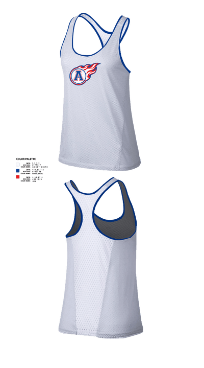 Blue comets 24638611 Women's Track Singlet - 1