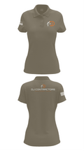 DJ CONTRACTORS 12982889 Women's Short Sleeve Performance Polo  - 34