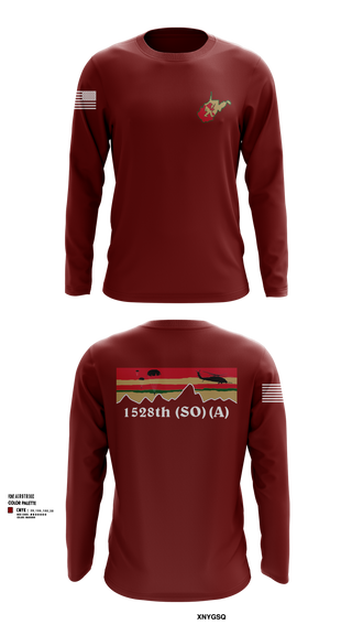 Long Sleeve Performance Shirt, 1528th FSC (SO) (A), , Teamtime, Team time, sublimation, custom sports apparel, team uniforms, spirit wear, spiritwear, sports uniforms, custom shirts, team store, custom team store, fundraiser sports, apparel fundraiser