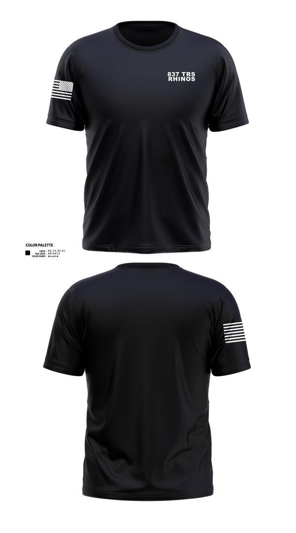 Short Sleeve Performance Shirt, 837 TRS Rhinos, Air Force, Teamtime, Team time, sublimation, custom sports apparel, team uniforms, spirit wear, spiritwear, sports uniforms, custom shirts, team store, custom team store, fundraiser sports, apparel fundraiser