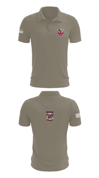 Short Sleeve Performance Polo, 16th BEB 571st Company, , Teamtime, Team time, sublimation, custom sports apparel, team uniforms, spirit wear, spiritwear, sports uniforms, custom shirts, team store, custom team store, fundraiser sports, apparel fundraiser