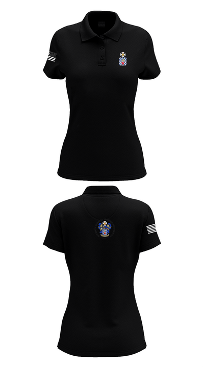 1st Battalion, 16th Infantry Regiment 49453656 Women's Short Sleeve Performance Polo  - 35