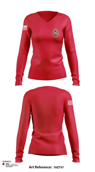 Womens Long Sleeve Vneck Shirt, B CO, 29 BSB, 29 IBCT, , Teamtime, Team time, sublimation, custom sports apparel, team uniforms, spirit wear, spiritwear, sports uniforms, custom shirts, team store, custom team store, fundraiser sports, apparel fundraiser