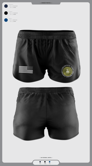 Ranger Panties, Twu Local 100 Ceremonial Unit & Honor Guard, , Teamtime, Team time, sublimation, custom sports apparel, team uniforms, spirit wear, spiritwear, sports uniforms, custom shirts, team store, custom team store, fundraiser sports, apparel fundraiser