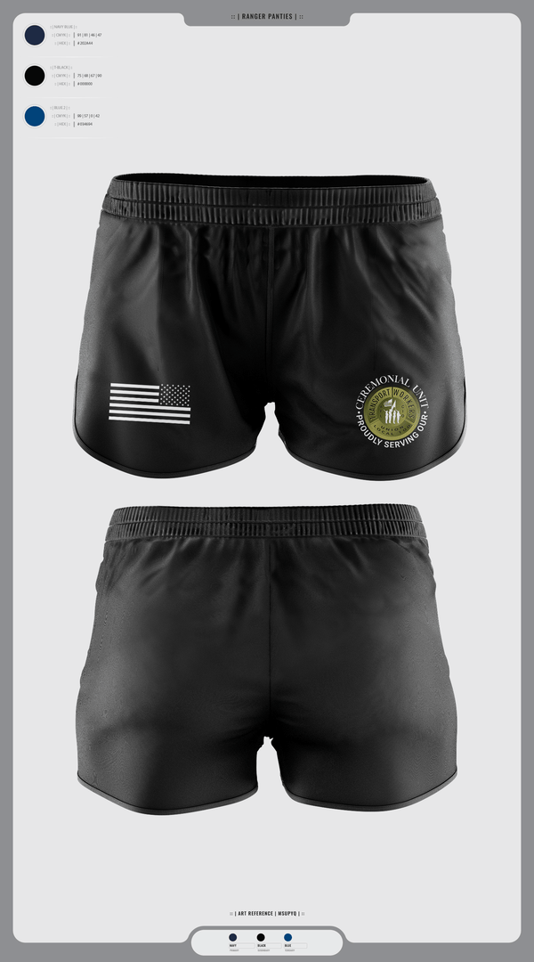 Ranger Panties, Twu Local 100 Ceremonial Unit & Honor Guard, , Teamtime, Team time, sublimation, custom sports apparel, team uniforms, spirit wear, spiritwear, sports uniforms, custom shirts, team store, custom team store, fundraiser sports, apparel fundraiser