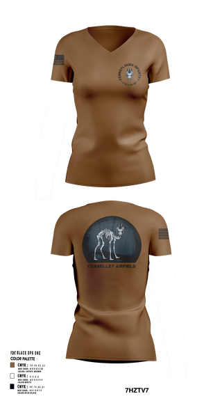 Womens Short Sleeve Vneck Shirt, 1-112 INF Assassins, , Teamtime, Team time, sublimation, custom sports apparel, team uniforms, spirit wear, spiritwear, sports uniforms, custom shirts, team store, custom team store, fundraiser sports, apparel fundraiser