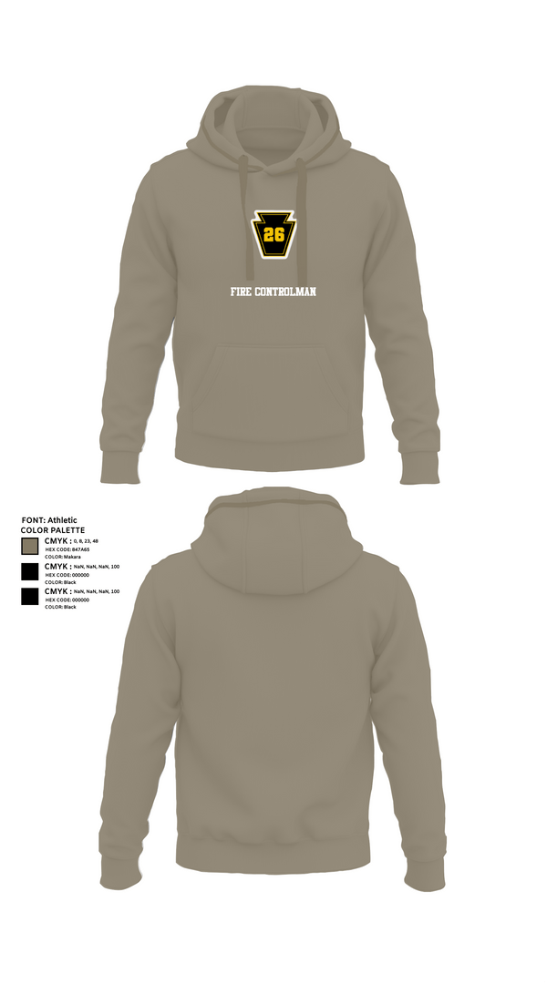 Hoodie, Fire Controlman, Navy, Teamtime, Team time, sublimation, custom sports apparel, team uniforms, spirit wear, spiritwear, sports uniforms, custom shirts, team store, custom team store, fundraiser sports, apparel fundraiser