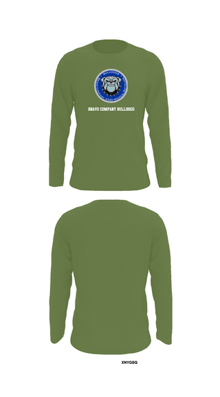 Long Sleeve Performance Shirt, Bravo Company Bulldogs, , Teamtime, Team time, sublimation, custom sports apparel, team uniforms, spirit wear, spiritwear, sports uniforms, custom shirts, team store, custom team store, fundraiser sports, apparel fundraiser