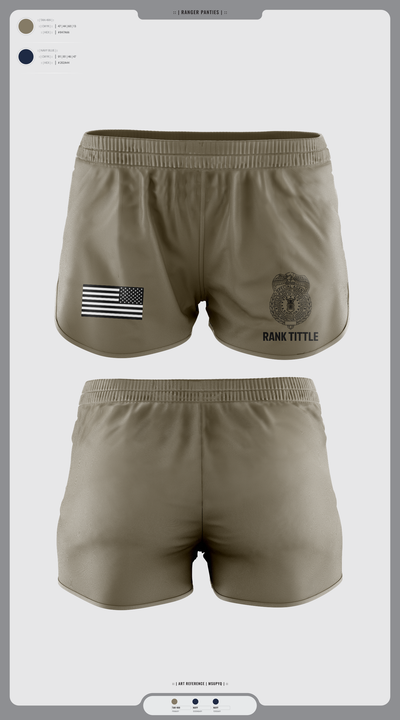 U.S. Air Force Office of Special Investigations Region 3 Base Honor Guard Ranger Panties - 1