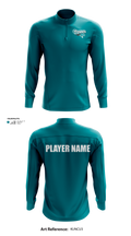 Bonney Lake Panthers Tennis 67829590 Quarter Zip Jacket - 1