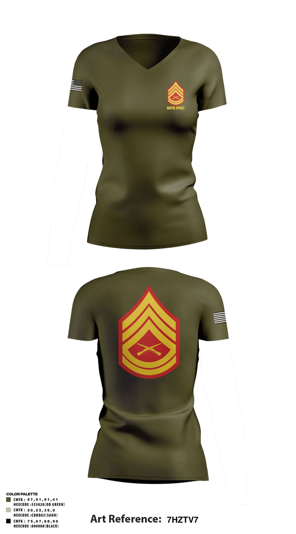 Womens Short Sleeve Vneck Shirt, MFR IPAC, , Teamtime, Team time, sublimation, custom sports apparel, team uniforms, spirit wear, spiritwear, sports uniforms, custom shirts, team store, custom team store, fundraiser sports, apparel fundraiser