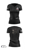 926 PM 83596948 Women's Short Sleeve V-neck Shirt - 1
