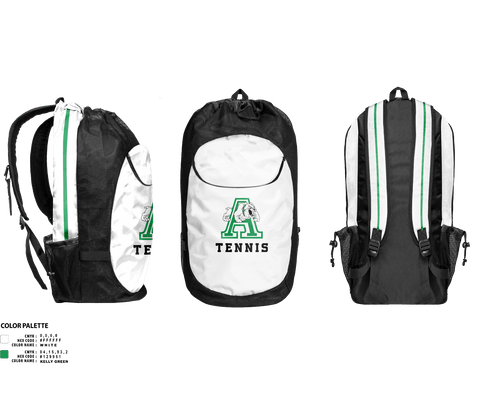 Gear Bag, Albuquerque High School Tennis, Tennis, Teamtime, Team time, sublimation, custom sports apparel, team uniforms, spirit wear, spiritwear, sports uniforms, custom shirts, team store, custom team store, fundraiser sports, apparel fundraiser